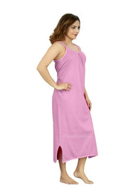 Hosiery Cotton Camisole Long Slip Maxi Gown Slip Shameez for Women and Girls