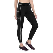 FASHA Gym wear Ankle Length Stretchable Workout Tights / Sports Tights / Sports Fitness Yoga Track Pants for Girls  Women Sizes :- S,M,L,XL,XXL