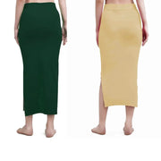 Womens Blended Saree Shapewear Pack of 2 - MULTIPACK