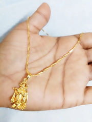 Elegant Gold Plated Chain and Pendant