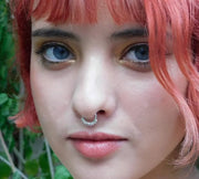 Cute 925 Silver Nose Ring Hoop, Genuine Silver Nose Ring
