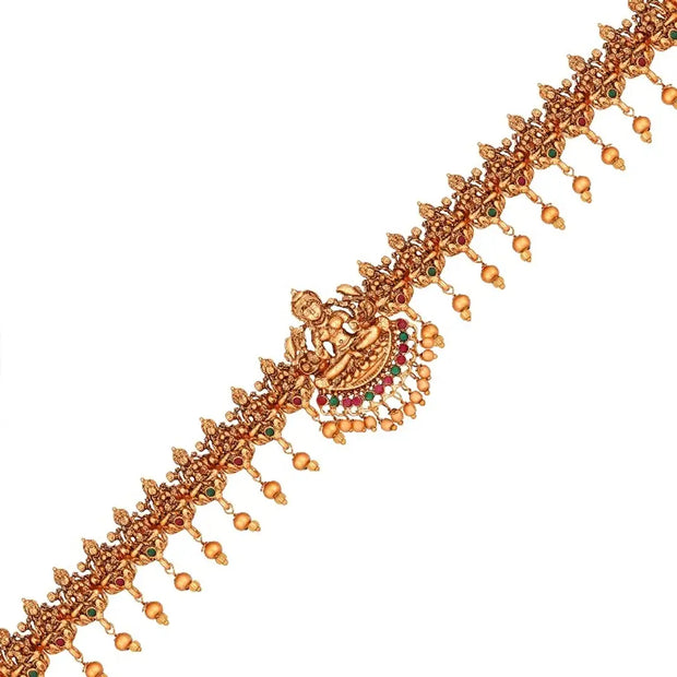 Traditional Laxmi Design Gold Plated Kamarband For Women