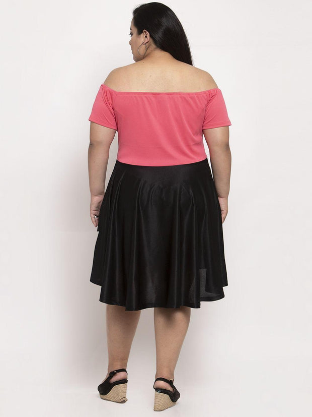 Women's Plus Size Hosiery Polyester Color Block Short Dress