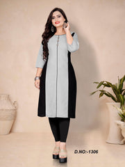 Special  Solid  Cotton Kurti